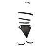 Women's Sexy Lingerie Set for Pregnant Women (Black, XXXL) view 4