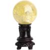 NIBHZ Natural Brazilian Citrine Raw Stone, Yellow, 40 mm view 1