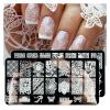 HEXHUASR Nail Stamping Plates, Mandala, Geometric Flowers, Nail Art Templates (BC-09) view 3