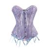 Generic Sexy Women's Lingerie Shapewear Bodysuit, Full-Body Corset with Garters (Blue, XXXXXXXL) view 1
