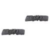 Supvox 2-Pack Washable Baby Cloth Diaper Inserts, Bamboo Charcoal Fiber, Black view 1