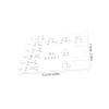 Acrylic Braille Sign for Banking Services and Everyday Use view 2
