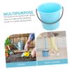 Household Water Bucket, Plastic, Square, Hand-Carry, 18, Medium view 4