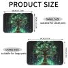 Magical Green Tree Pet Feeding Mat, Absorbent PU Leather, 40 x 60 cm view 4