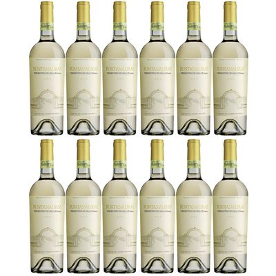 Cantina Monti Funtanaliras Vermentino di Gallura Dry White Wine, Sardinia, Italy, with FeinWert E-Book (12 x 0.75 L)