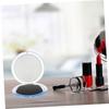VALICLUD 2-Pack Foldable Compact Makeup Mirrors with 5X Magnification, Blue Resin view 3