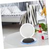 VALICLUD 2-Pack Foldable Compact Makeup Mirrors with 5X Magnification, Blue Resin view 4