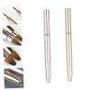 WRITWAA 2-Piece Lip Brush Set, Synthetic-Fiber Lipstick and Lip Gloss Brushes view 4