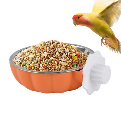 Bird Bowls for Cages | Stainless Steel Feeding & Water Bowl