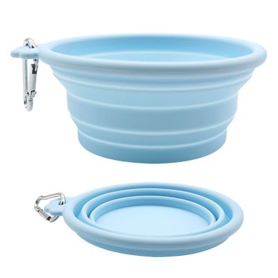 Portable Dog Bowl - Collapsible Silicone Pet Feeder