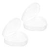 WRITWAA 2-Pack Plastic Denture Cases, Portable Travel Storage Containers view 1
