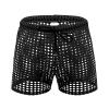 Men's 3-Piece Underwear Costume Role-Play Set with Accessories for Theme Parties and Couples, Black/White view 1