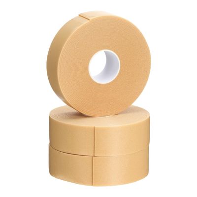 Foot Protection Tape Roll, 3 Rolls, 2.5 cm x 4.5 m, Beige