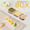 Children's Snack Container with Dividers, Stackable Metal Food Box view 2