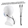CALLARON 3-Piece Adjustable Mask Strap Extender Set, Braided Plastic with Adjustable Buckle for Outdoor Sports view 2