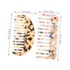 Portable Hair Styling Combs, 2-Pack, Acetate, Fine-Toothed view 3