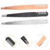 Hemobllo 3-Piece Eyebrow Tweezers Set with Ergonomic Design view 2