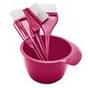 DEARMAMY 5-Piece ABS Hair Dye Bowl Set with Hair Dye Comb and Mixing Stirrer view 1