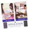 LRXIYODE 1 Box Nail Drill Sanding Bands, Medium Grit, Assorted Colors view 4