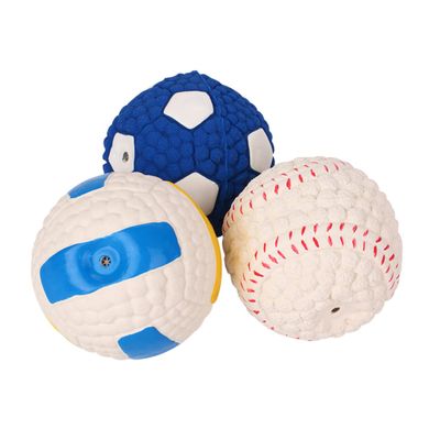 TOYANDONA 3-Piece Interactive Dental Cleaning Balls for Dogs