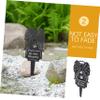 ERINGOGO Elegant Black Metal Dog Memorial Marker view 2