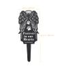 ERINGOGO Elegant Black Metal Dog Memorial Marker view 3