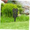 ERINGOGO Elegant Black Metal Dog Memorial Marker view 4
