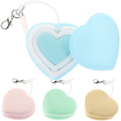 Heart-Shaped Lens Cleaning Wipes, 4 Pieces, Silicone/PP for Glasses