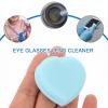 Heart-Shaped Lens Cleaning Wipes, 4 Pieces, Silicone/PP for Glasses view 3