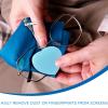 Heart-Shaped Lens Cleaning Wipes, 4 Pieces, Silicone/PP for Glasses view 4
