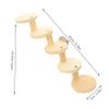 HEMOTON Natural Wood Ladder for Hamsters and Small Pets view 2
