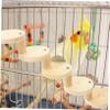 HEMOTON Natural Wood Ladder for Hamsters and Small Pets view 4