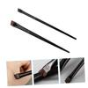 HAMPPLIES 3-Piece Makeup Brush Set, Ultra-Thin Angled Eyeliner and Eyebrow Brushes for Precise Eye Makeup, Portable view 3