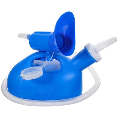 ARTSEWPLY Portable Urine Bottle for Women, mL, Leakproof Lid with Carry Handle for Travel, Camping, Outdoor Use, Emergencies, and Cars