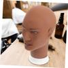 NIYANGLE Mannequin Head for Wigs and Hats, Lifelike Male Styrofoam Head for Professional Displays and Creative Decoration view 3