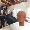 NIYANGLE Mannequin Head for Wigs and Hats, Lifelike Male Styrofoam Head for Professional Displays and Creative Decoration view 4