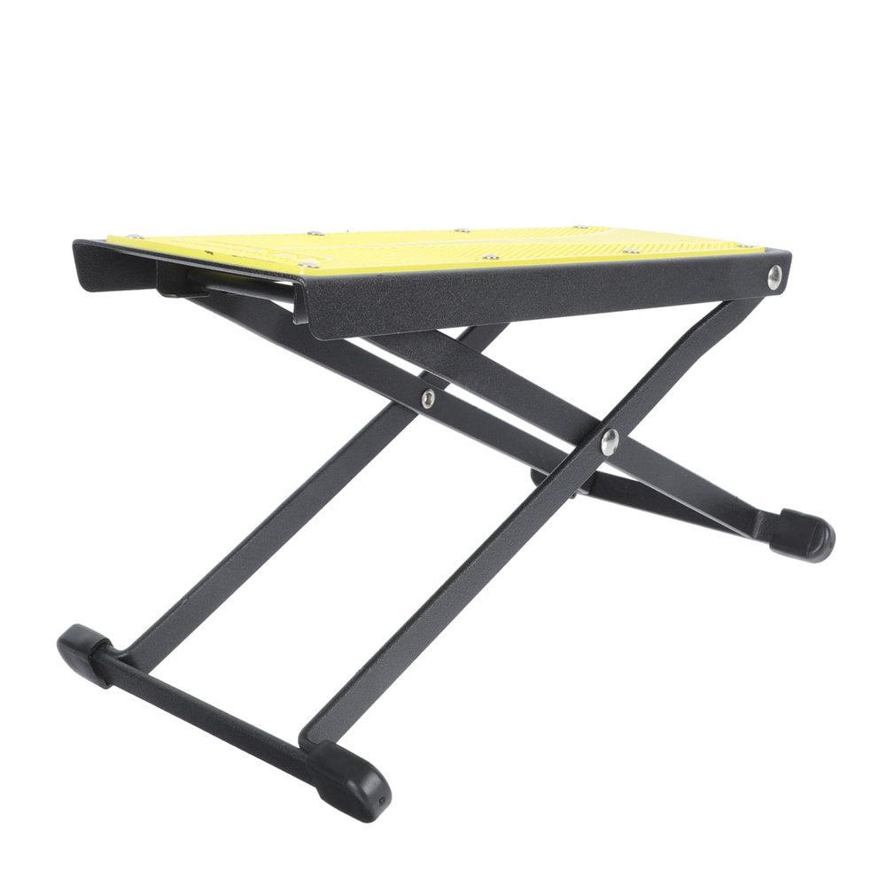 DEARMAMY Small Nail Art Footrest for Home Pedicures and Salons, Yellow