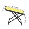 DEARMAMY Small Nail Art Footrest for Home Pedicures and Salons, Yellow view 2