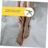 DEARMAMY Small Nail Art Footrest for Home Pedicures and Salons, Yellow view 3