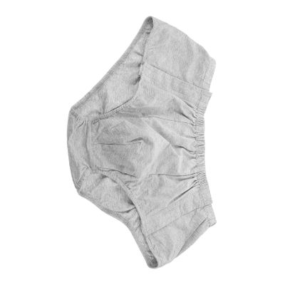 ERINGOGO Men's Seamless Briefs with Snap Fasteners and Front Opening for Care