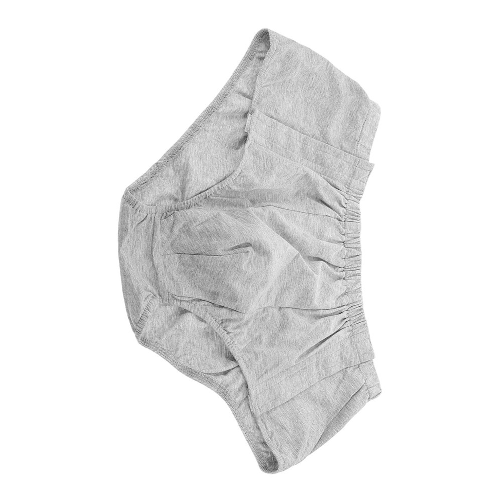 ERINGOGO Men's Seamless Briefs with Snap Fasteners and Front Opening for Care