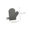 TOYANDONA Fashionable Felt Sauna Gloves, 4-Pack, Heat-Resistant view 2