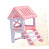 CIYODO Hamster Loft House - Wooden Hamster Hut view 4