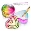 HAPINARY 6-Piece Crystal Glass Dappen Dish Set view 3