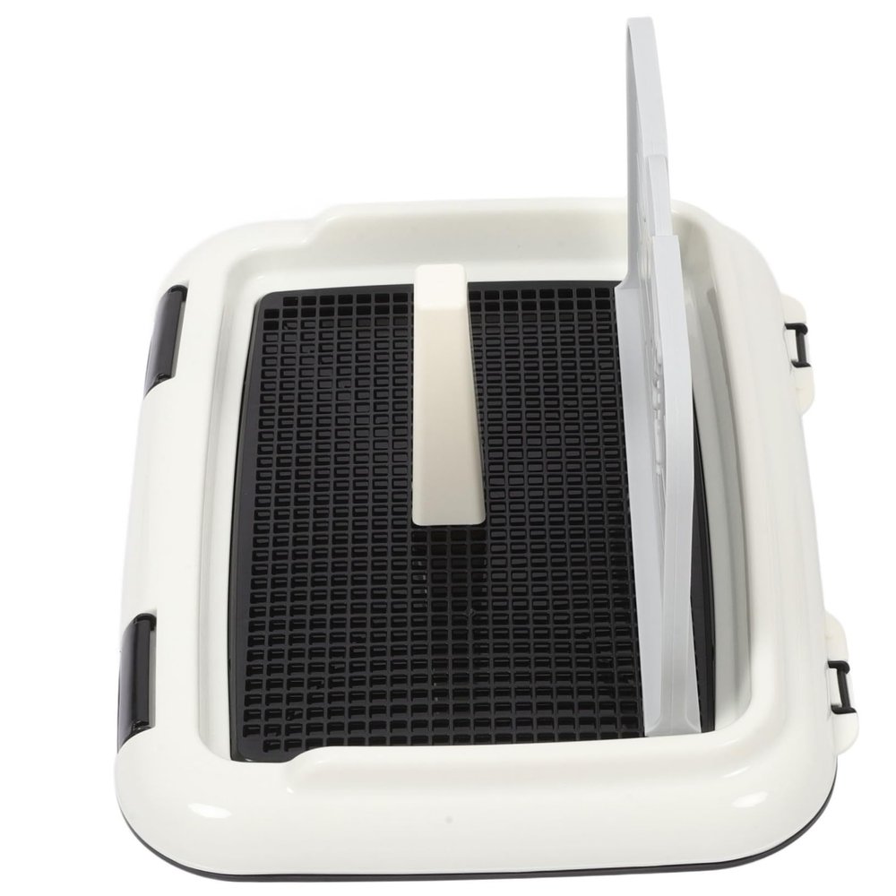 Black Indoor Dog Toilet with Anti-Slip Feature