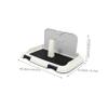 Black Indoor Dog Toilet with Anti-Slip Feature view 2