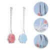 OATIPHO 2-Piece Silicone Bath Brush with Handle view 4