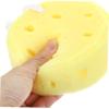 WRITWAA 3-Pack Round Shower Sponges with Lanyards view 4