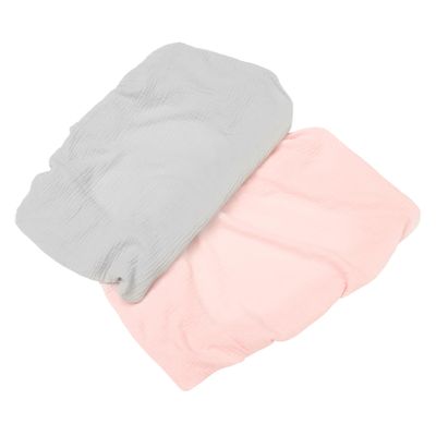 UPKOCH 2-Pack Stretch Changing Pad Covers, Washable and Reusable