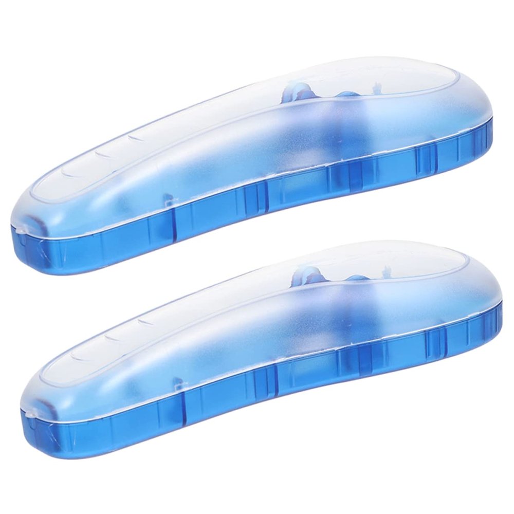 Pack of PC Razor Protective Cases, Lightweight Travel Cases, Blue